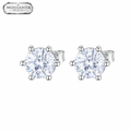 Arete Diamond 5mm - Plata 925 & Moissanita