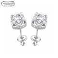 Arete Imperial 8mm - Plata 925 & Moissanita