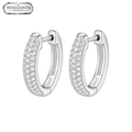 Arete Infinity 14mm - Plata 925 & Moissanita