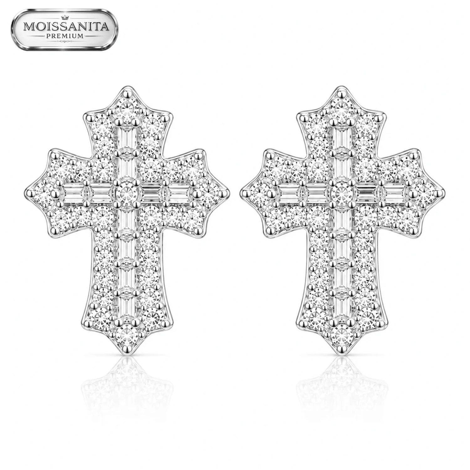 Arete Sacred 15mm - Plata 925 & Moissanita